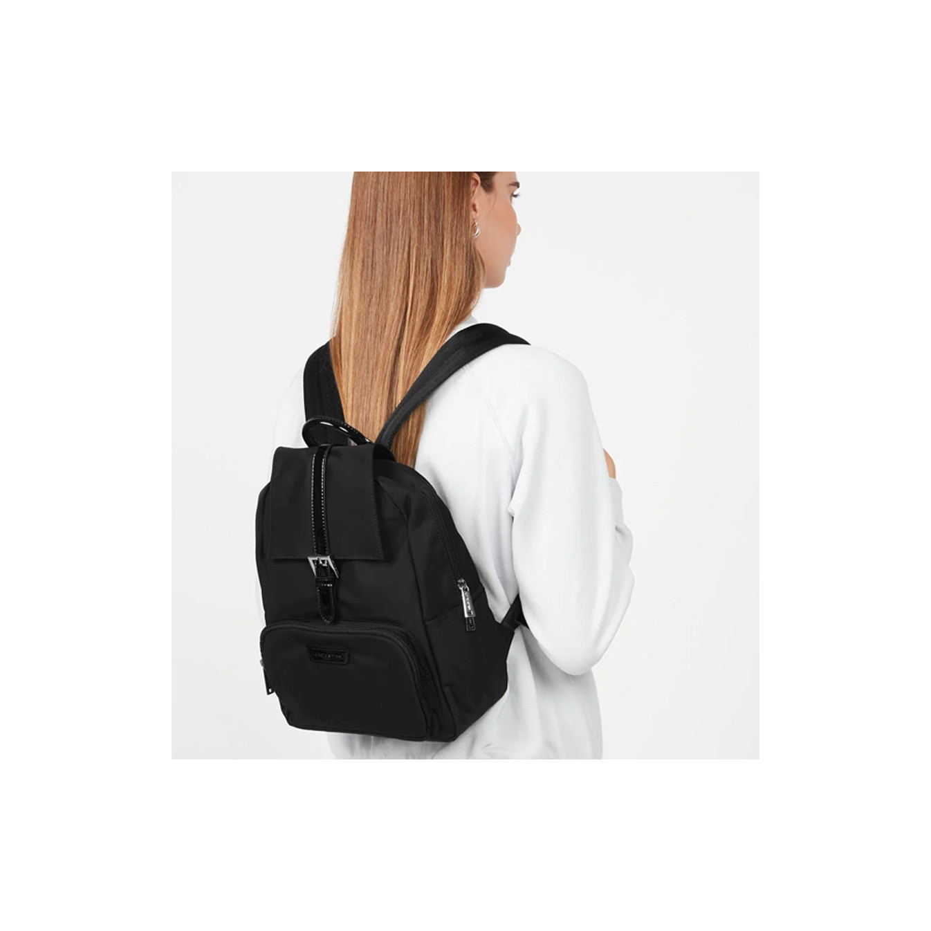Lancaster Basic Verni Backpack 514-86 Black
