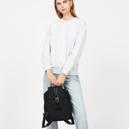 Lancaster Basic Verni Backpack 514-86 Black
