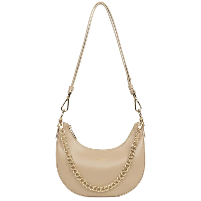 Lancaster Paris Aimy Bag Satchel 480-031 Dark Beige