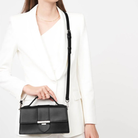 Lancaster Paris Ily Baguette Bag 531-010 Black
