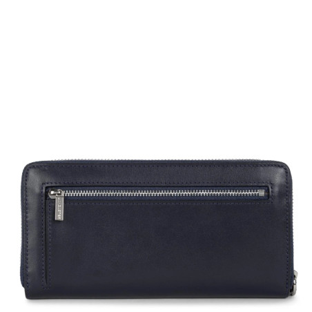 Lancaster Paris Zippered Companion 131-026 Dark Blue