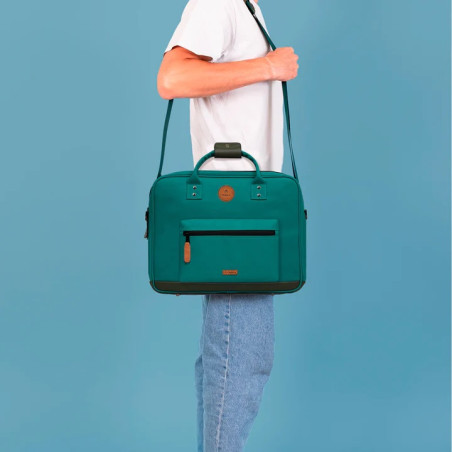 San Francisco Messenger Bag 14" Turquoise