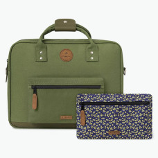 Seoul Messenger Laptop Bag 14" Khaki