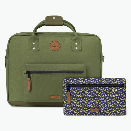 Seoul Messenger Laptop Bag 14" Khaki