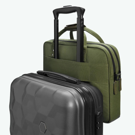 Seoul Messenger Laptop Bag 14" Khaki