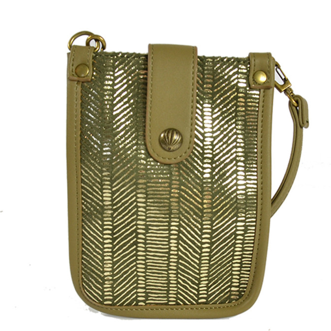 Le Voyage En Panier Pochette Smartphone Crillon Kaki