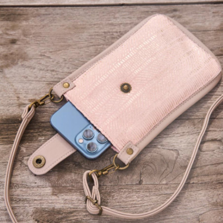 Le Voyage En Panier Smartphone Crillon Pouch Khaki