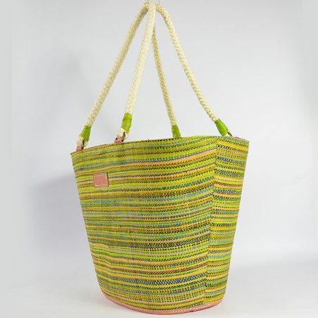 Le Voyage en Panier Rabane Bonbon Cabas Anis cote
