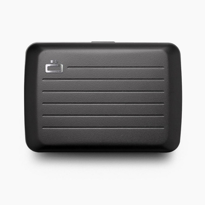 Ogon Stockholm V2 Card Holder Opium Black Mat