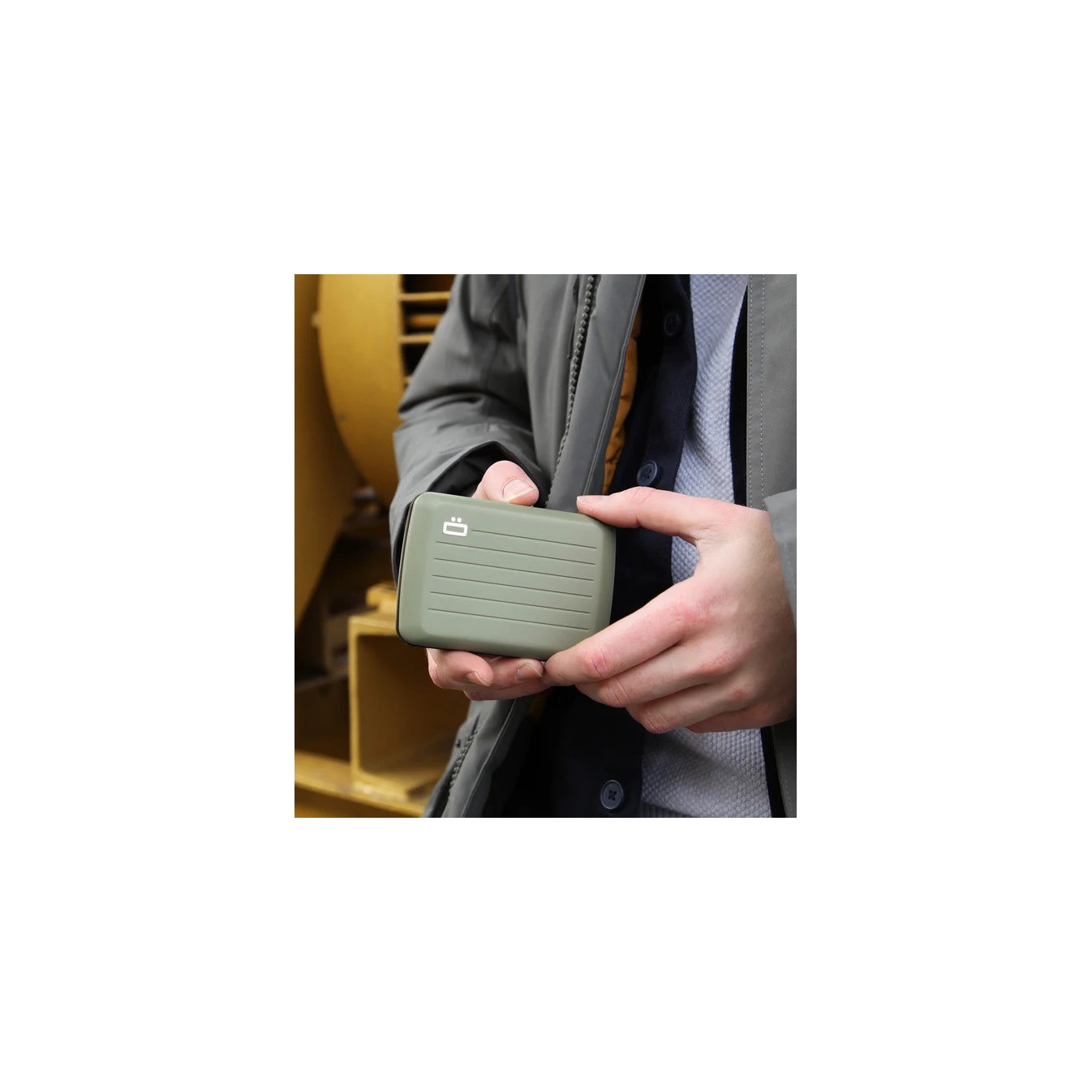 Ogon Stockholm V2 Card Holder Cactus Green Mat