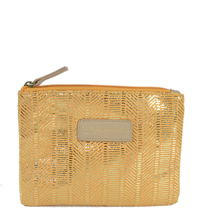 Le Voyage En Panier Sheraton Pochette de Sac Abricot