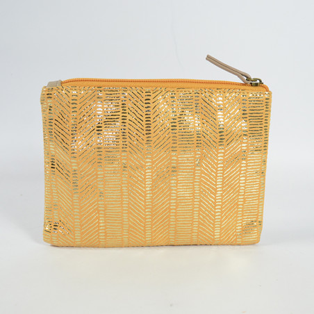 Le Voyage En Panier Sheraton Pochette de Sac Abricot dos