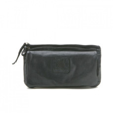 Portefeuille femme en cuir BIBA kansas noir