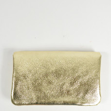 Farfouillette Porte-monnaie Cuir GM Doré dos