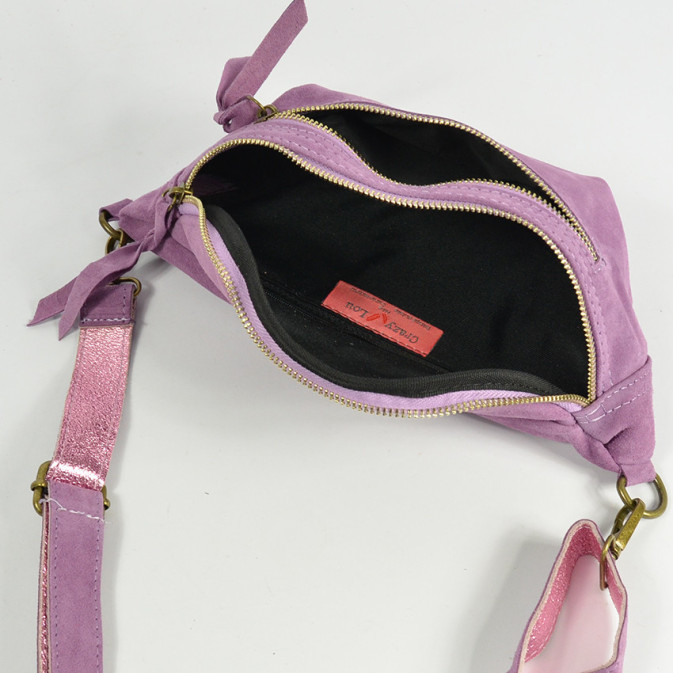 Sac à Main Tanner Krolle Londres En Cuir Lilas - Neuf Avec étiquettes, Taille Medium, Fermeture Magnétique