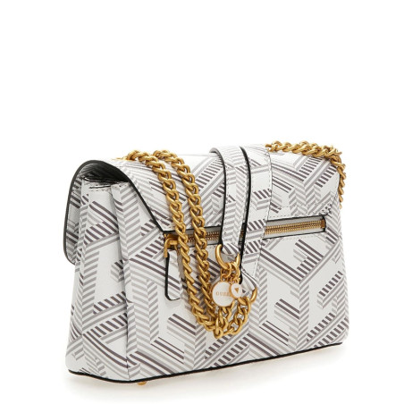 Guess Montreal Sac Trotteur Logo G Cube Stone Logo dos