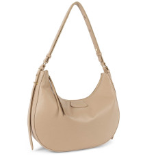Lancaster Dune Grand Hobo Bag 529-78 Dark Beige