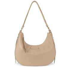 Lancaster Dune Grand Hobo Bag 529-78 Dark Beige