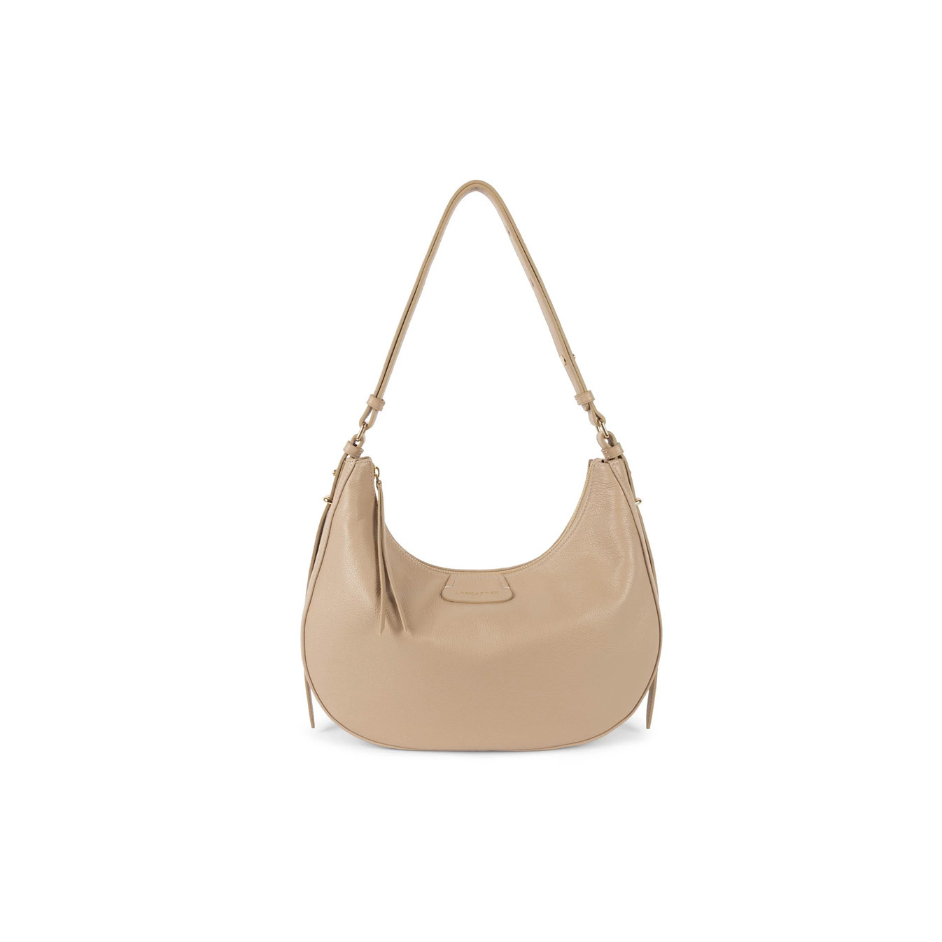 Lancaster Dune Grand Hobo Bag 529-78 Dark Beige