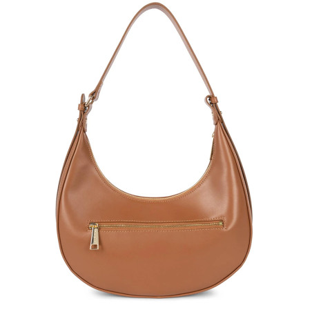 Lancaster Paris Medal Hobo Bag 531-005 Camel