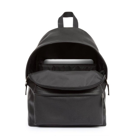 Eastpak Padded Pak'r Sac à Dos Q74 Grained Black2 ouvert