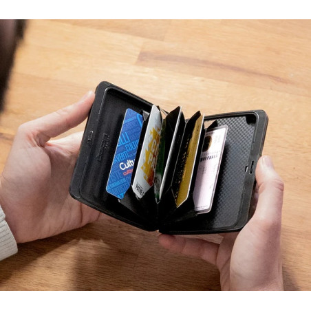 Ogon Smart Wallet Case V2 Large Opium Black Mat