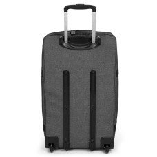 Eastpak Transit'r L Large Soft Wheeled Travel Bag 77H Black Denim