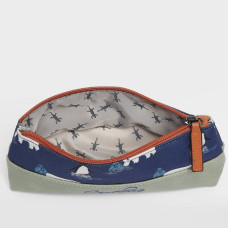 Chameleon Retro Navy Antarctic Pencil Case