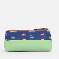 Chameleon Retro Navy Countryside Pencil Case