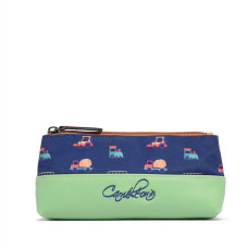 Chameleon Retro Navy Countryside Pencil Case