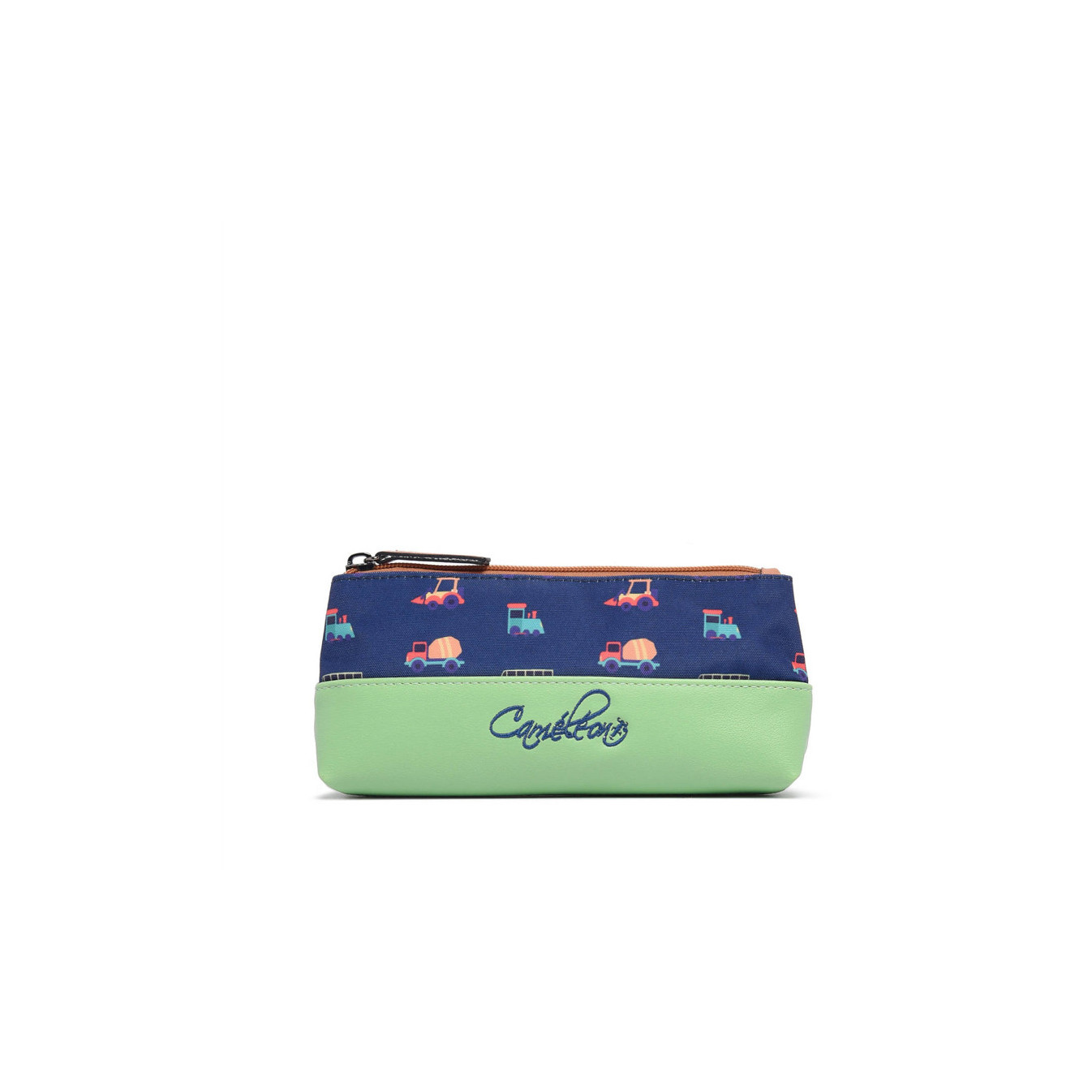 Chameleon Retro Navy Countryside Pencil Case