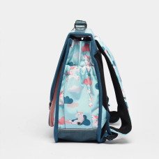 Caméléon Retro Backpack 32cm Turquoise Unicorn