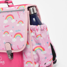 Caméléon Rétro Cartable 35cm Pink Ranbow coté