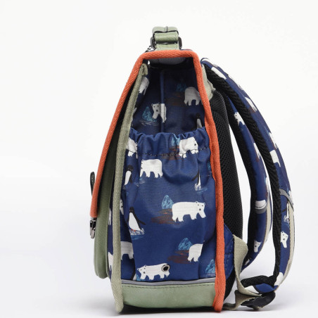 Camaleon Retro 35cm Navy Antarctic Backpack