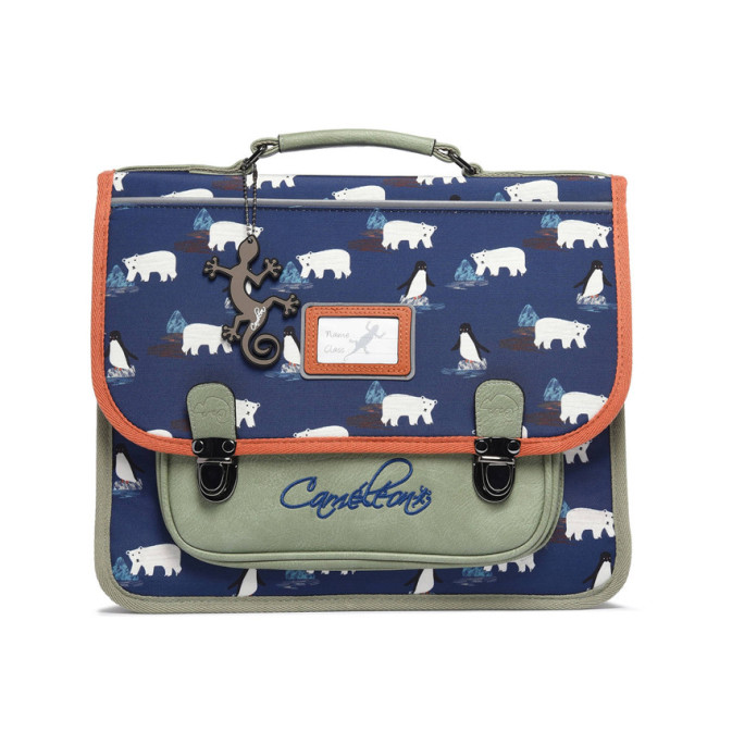 Camaleon Retro 35cm Navy Antarctic Backpack