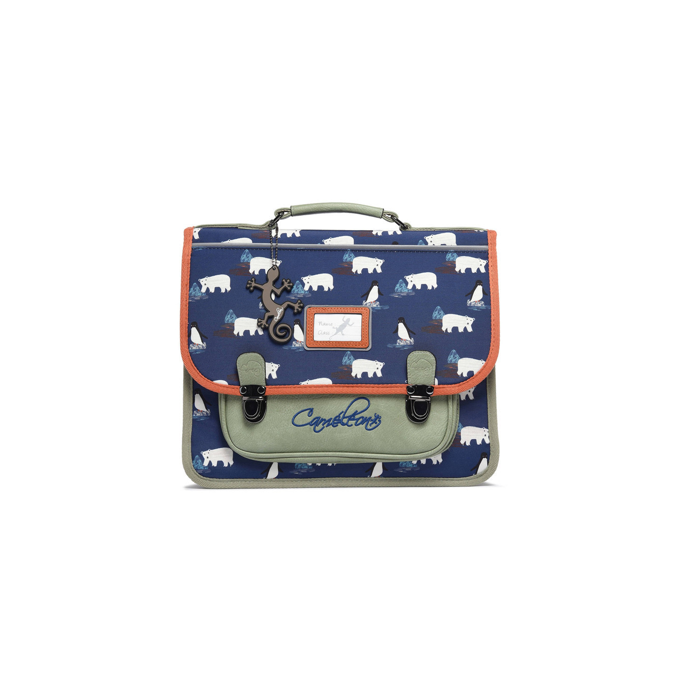 Camaleon Retro 35cm Navy Antarctic Backpack
