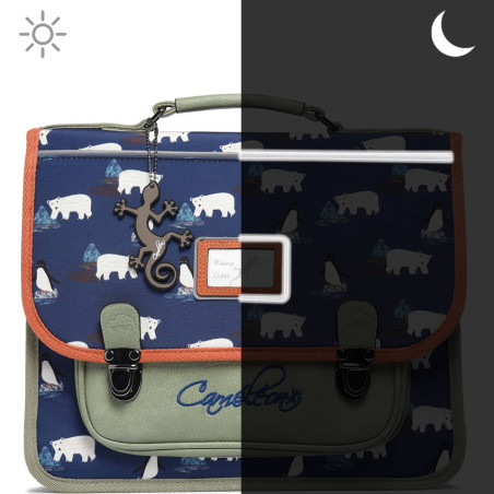Camaleon Retro 35cm Navy Antarctic Backpack