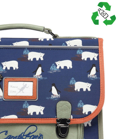 Camaleon Retro 35cm Navy Antarctic Backpack