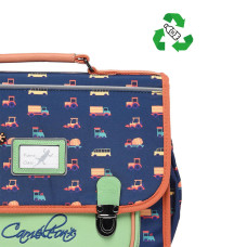 Caméléon Retro 35cm School Bag Navy Countryside