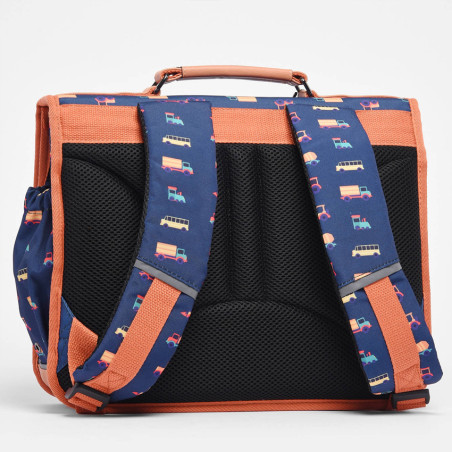 Caméléon Retro 35cm School Bag Navy Countryside