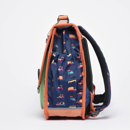 Caméléon Retro 35cm School Bag Navy Countryside