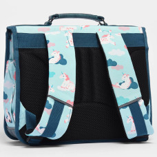 Camaleon Retro 38cm Turquoise Unicorn Backpack