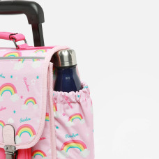 Caméléon Rétro Cartable A Roulettes 35cm Pink Rainbow cote