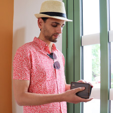 Ogon Smart Case Wallet V2 Large Sequoia Wood