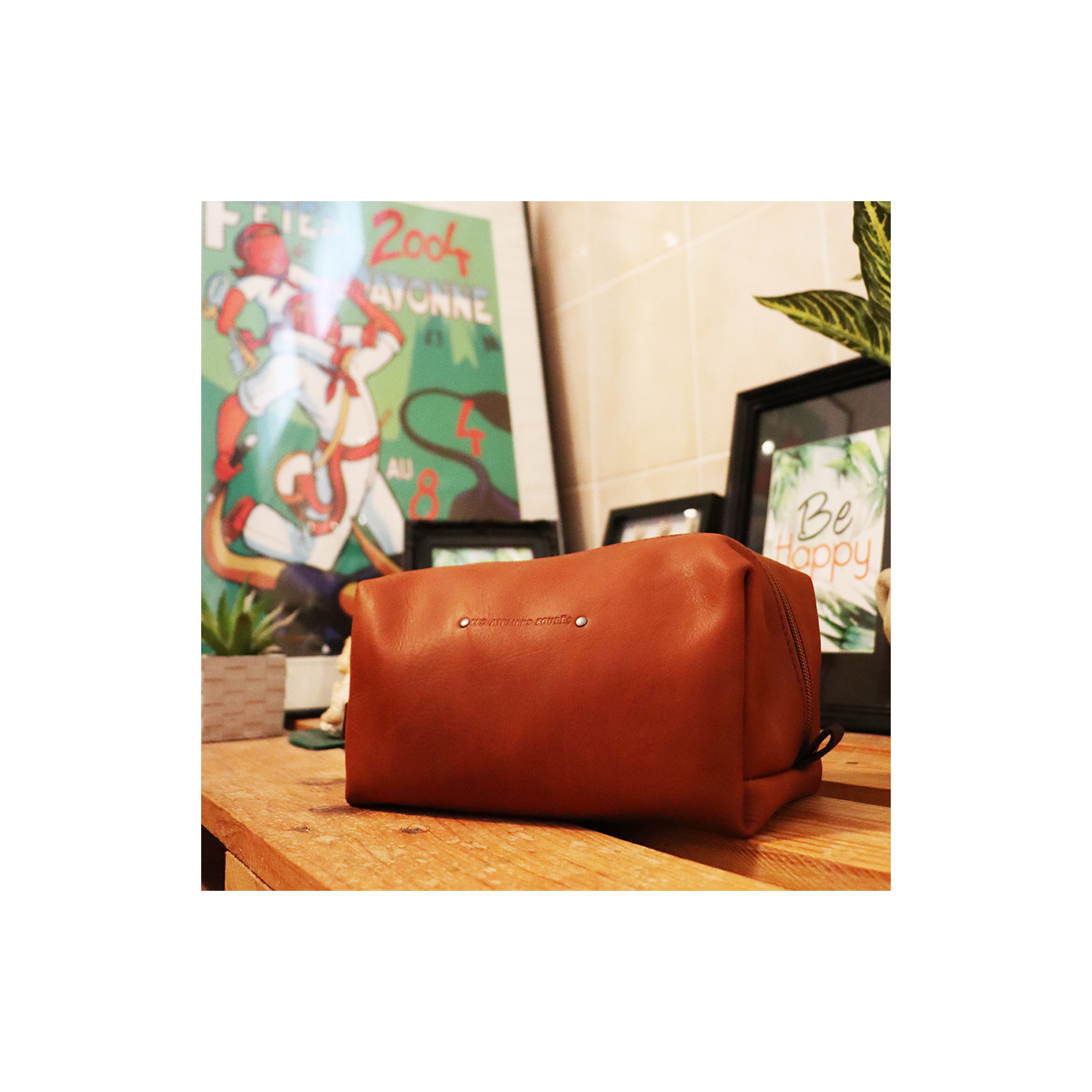 Les Ateliers Fourès Baroudeur Trousse de toilette F9815 Fauve