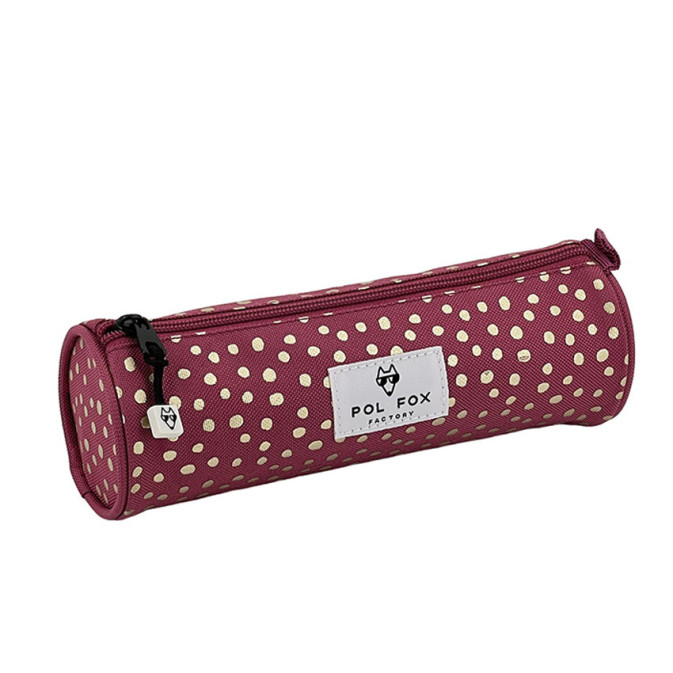Pol Fox Round Butterfly Pencil Case