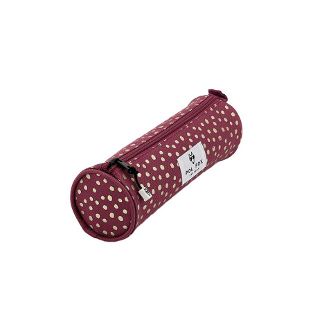Pol Fox Round Butterfly Pencil Case