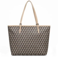 Lancaster Ikon Shopping Bag 418-04 Nude Brown