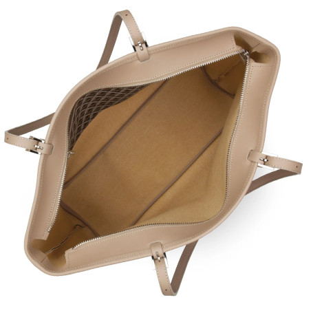 Lancaster Ikon Shopping Bag 418-04 Nude Brown