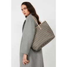 Lancaster Ikon Shopping Bag 418-04 Nude Brown